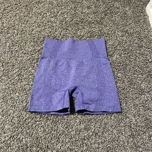 4pcs Seamless High Stretch Wide Band Waist Sports Shorts